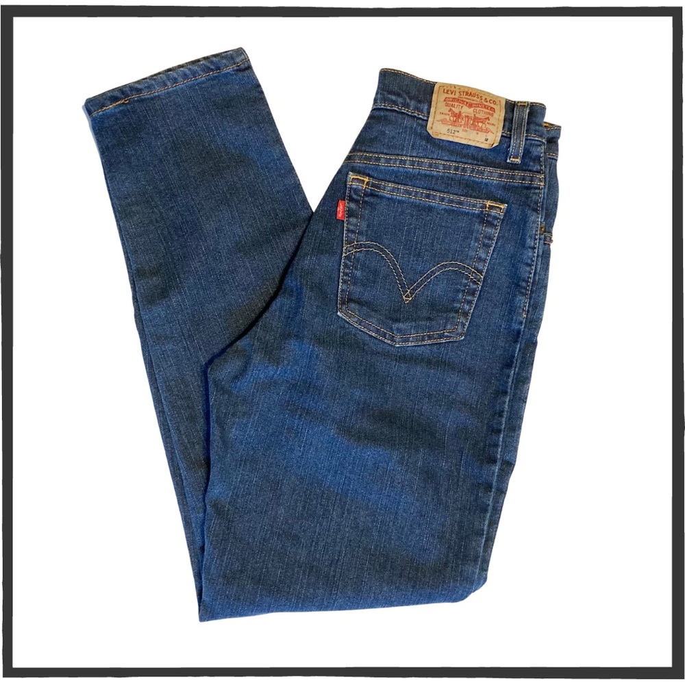LEVI’S 512 Classic Slim Cut Tapered Stretch Jeans